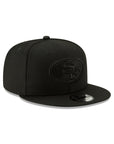 San Franciso 49ers Black on Black NFL 9Fifty Snapback