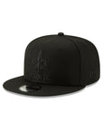 New Orleans Saints Black On Black NFL Basic 9Fifty Snapback