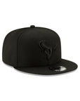 Houston Texans Black on Black NFL 9Fifty Snapback