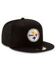 Pittsburgh Steelers Black Team NFL Basic 9Fifty Snapback
