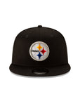 Pittsburgh Steelers Black Team NFL Basic 9Fifty Snapback