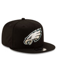 Philadelphia Eagles Black Team NFL Basic 9Fifty Snapback
