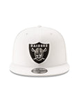 Las Vegas Raiders White NFL 9Fifty Snapback