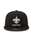 New Orleans Saints Black On White NFL Basic 9Fifty Snapback