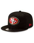 San Francisco 49ers Black Team NFL Basic 9Fifty Snapback