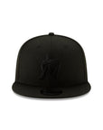 Miami Marlins Black on Black 9Fifty Snapback