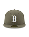Boston Red Sox New Olive 59Fifty Fitted Hat