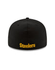 Pittsburgh Steelers Black NFL 59Fifty Fitted