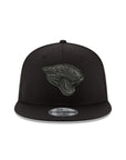 Jacksonville Jaguars Black on Black NFL 9Fifty Snapback