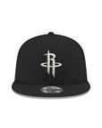 Houston Rockets Black on White 9Fifty NBA Snapback
