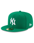 New York Yankees Kelly Green MLB 59Fifty Fitted Hat