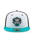 Mariachis De Nuevo Mexico Tiffany Blue White & Black Milb 59Fifty Fitted Hat