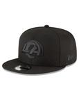 Los Angeles Rams Black on Black NFL Basic 9Fifty Snapback