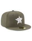 Houston Astros New Olive NOV 59Fifty Fitted
