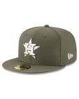 Houston Astros New Olive NOV 59Fifty Fitted