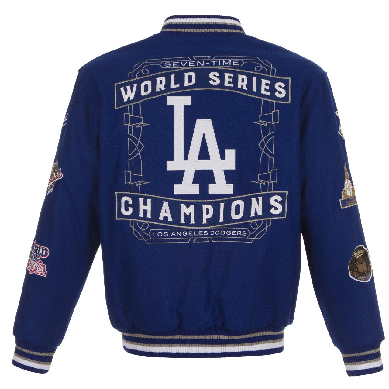Lakers Dodgers 2020 Jacket Lakers JH Design Dual Champions City Of
