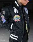 New Era X Alpha Industries Los Angeles Dodgers Bomber Jacket
