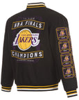 Los Angeles Lakers 17 Time NBA Finals Champions Reversible Jacket