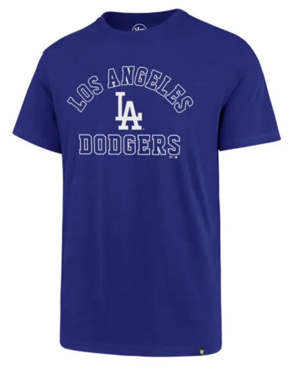 Los Angeles Dodgers Royal Var Arch Super Rival Tee Mens