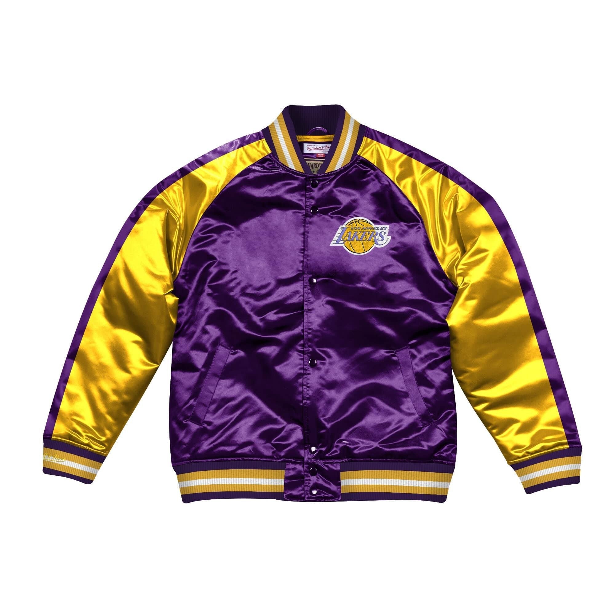 Mitchell & Ness Los Angeles Lakers Satin Jacket