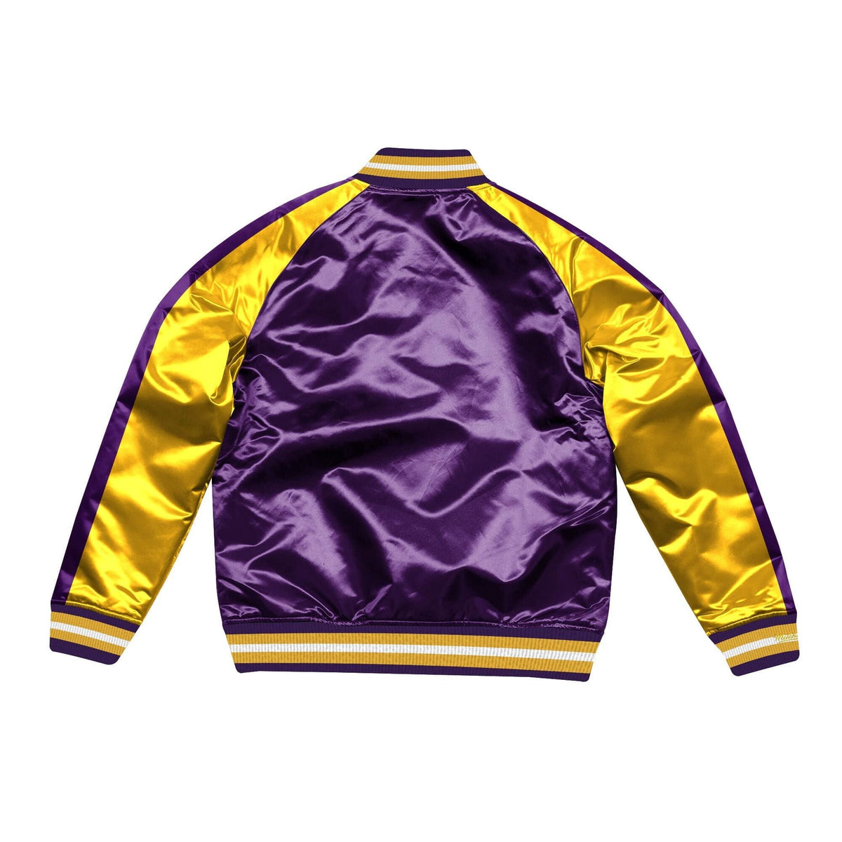 Mitchell & Ness Lightweight Los Angeles Lakers Satin Jacket Purple