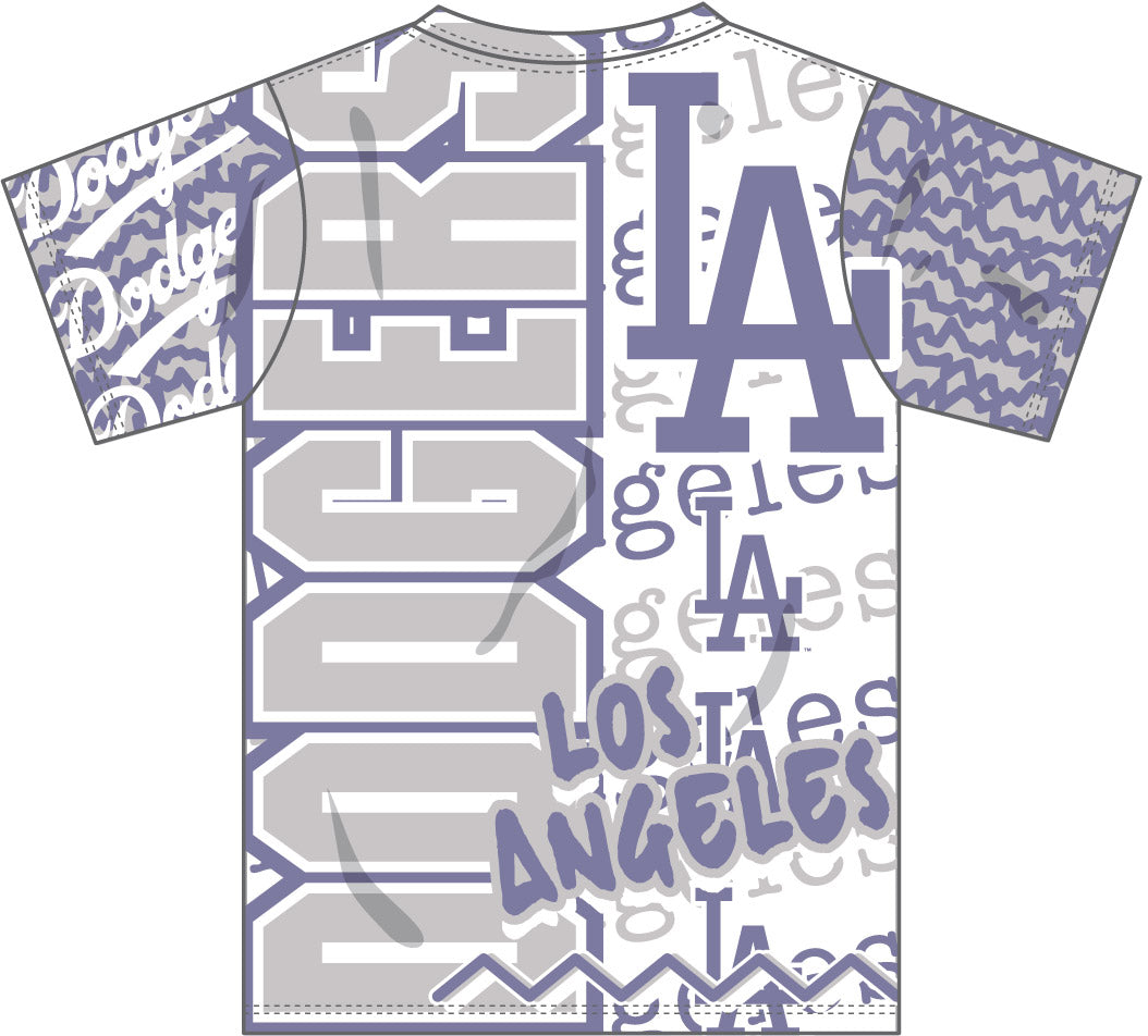 Los Angeles Dodgers Jumbotron Sublimated Short Sleeve Tee