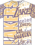 Los Angeles Lakers Jumbotron Sublimated Short Sleeve Tee