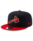 Atlanta Braves Alternate Navy Scarlet 2 Tone 9Fifty Snapback