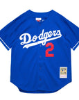Mitchell & Ness Authentic Tommy Lasorda Los Angeles Dodgers 1995 Button Front Jersey