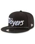 Los Angeles Dodgers Black on White Los Doyers MLB Basic 9Fifty Snapback