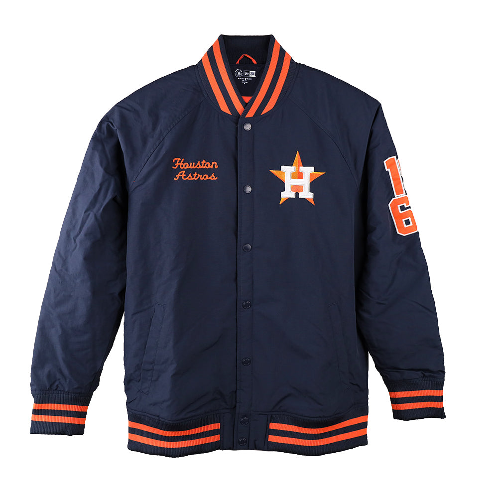 New Era Houston Astros Snap Varsity Jacket