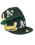 Oakland Athletics Side Split Script 59Fifty Fitted