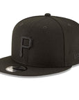 Pittsburgh Pirates Black on Black MLB Basic 9Fifty Snapback