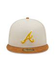 Atlanta Braves Cord Visor 59Fifty Fitted