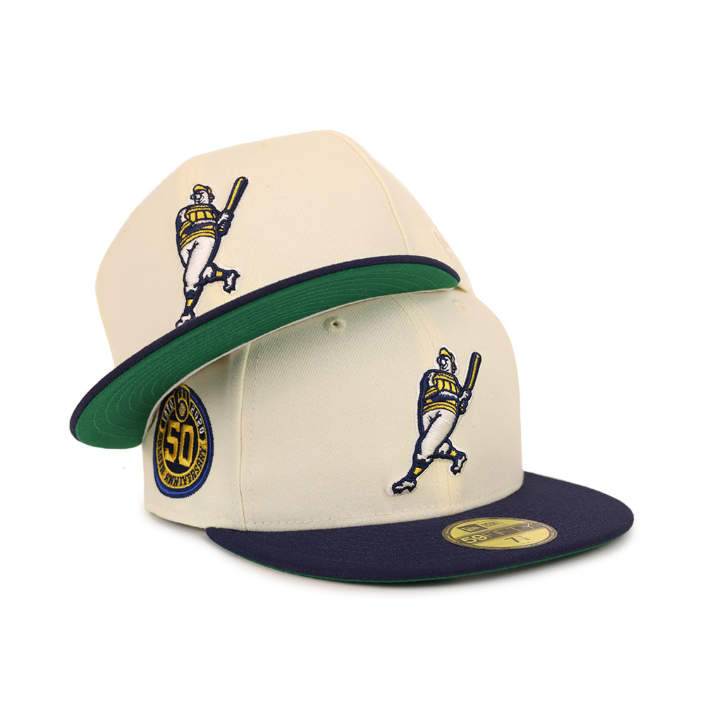 Milwaukee Brewers 50th Anniversary SP 59Fifty Fitted