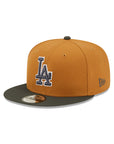 Los Angeles Dodgers Light Bronze Steel Clouds 2 Tone 9Fifty MLB Snapback