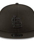 St. Louis Cardinals Black on Black 9Fifty Snapback