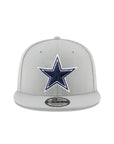 Dallas Cowboys NFL Gray 9Fifty Snapback