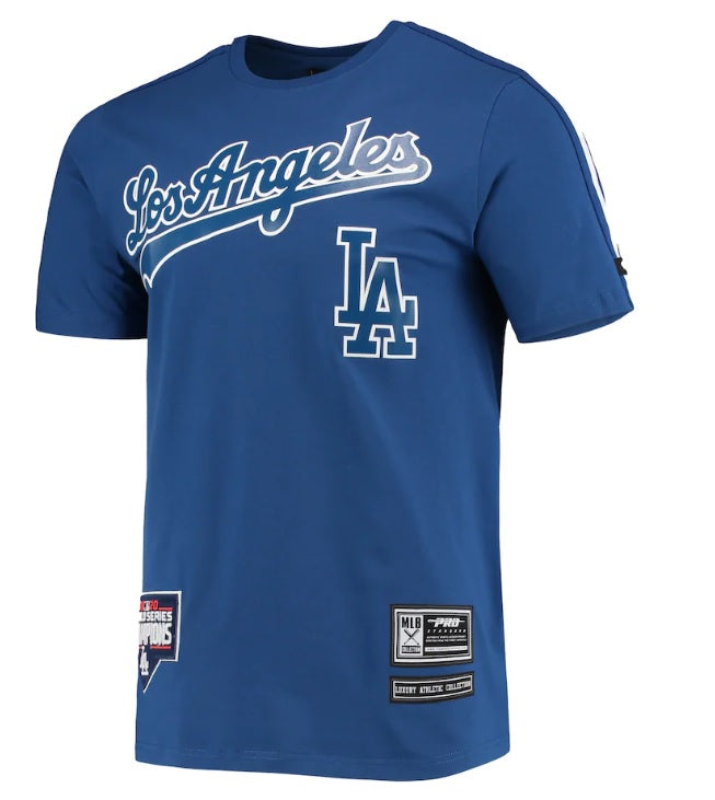 Pro Standard Los Angeles Dodgers Logo Pro Team Taping Blue SS