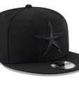 Dallas Cowboys NFL Black on Black 9Fifty Snapback