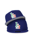 Los Angeles Dodgers X Mexico MLB Royal 59Fifty Fitted