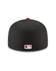 Los Angeles Dodgers Black on Red 2 Tone 59Fifty Fitted