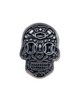 CrownMinded Los Angeles Dodgers Dark Royal Skull Cap Pin