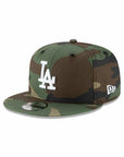 Los Angeles Dodgers Woodland Camo MLB Basic 9Fifty Snapback