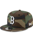 Boston Red Sox Woodland Camo 9Fifty Snapback