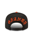 San Francisco Giants Black Letter Arch 9Fifty Snapback