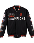 San Francisco Giants 3 Time World Series Champions Reversible Jacket
