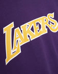 Los Angeles Lakers Game Day Short Sleeve French Terry Hoodie