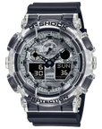 G-SHOCK Semi Transparent Black Strap Analog-Digital Men's Watch