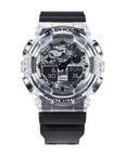 G-SHOCK Semi Transparent Black Strap Analog-Digital Men's Watch